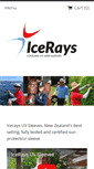 Mobile Screenshot of icerays.co.nz